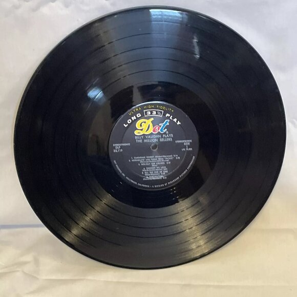 Billy Vaughn Plays The Million Sellers (Vinyl, 1958) Dot Records DLP25119 Good+ - Picture 6 of 10